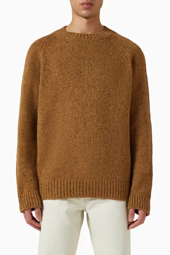 Speckled Sweater in Wool