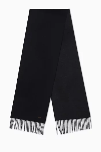 Fringed Scarf in Cashmere