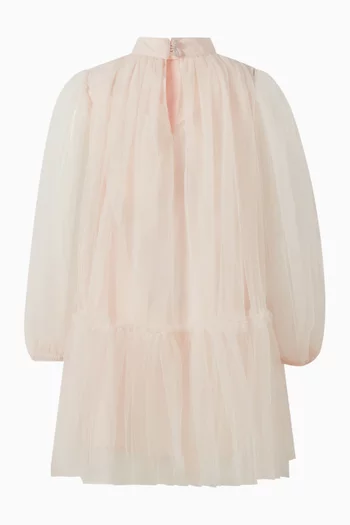 فستان مرصع بالجواهر تول