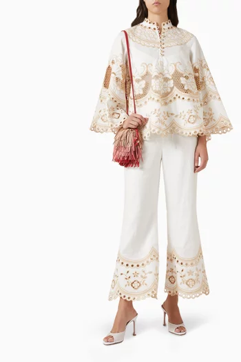 بنطال واندرلست بقصة ساق واسعة