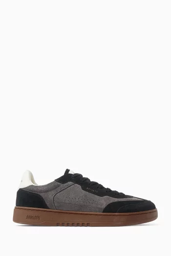 Dice T-Toe Sneakers in Leather & Suede