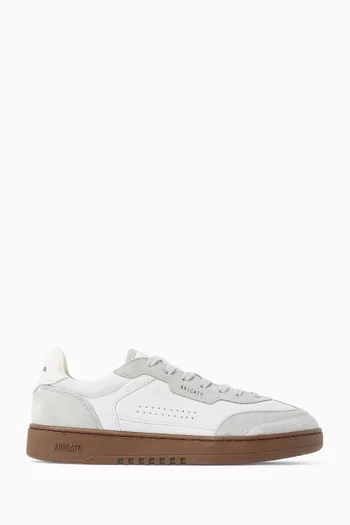 Dice T-Toe Sneakers in Leather & Suede