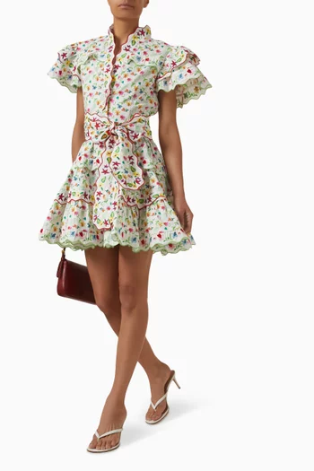 فستان هيز قصير قطن