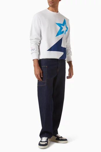 سويت شيرت ريسر قطن بيرفكت مومنت × فريق بي دبليو تي ألباين