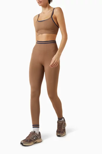 بنطال فورم متوسط الطول بدون حياكة بحياكة داخلية بطول 25"‏ بوصة