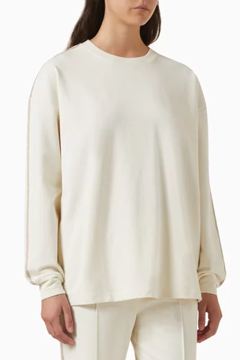 Hamsa Sunday Crewneck Top