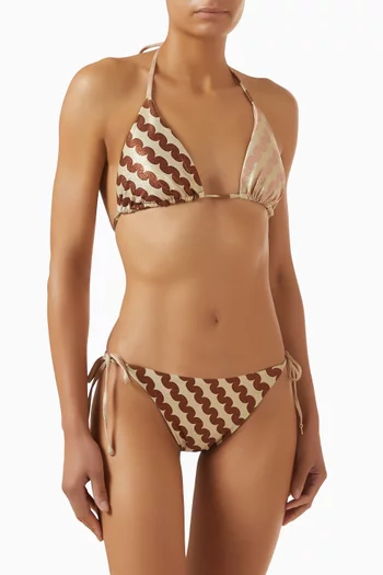 Donna Printed Bikini Briefs