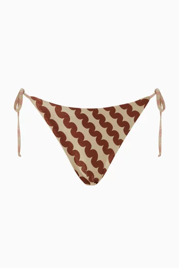 Donna Printed Bikini Briefs
