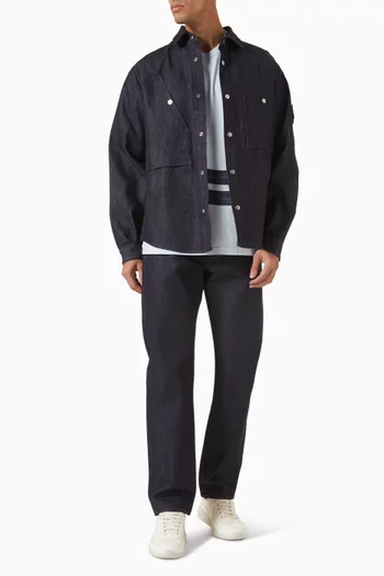 TC Straight Jeans in Bull Denim