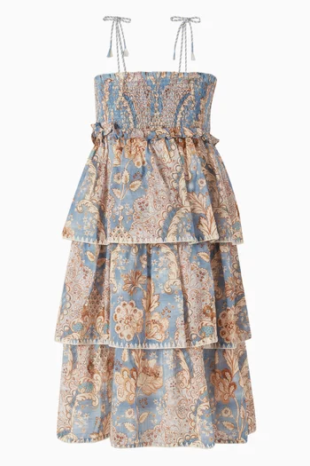 فستان دايلايت متعدد الطبقات قطن