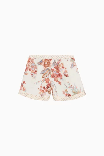 شورت اويكن بتصميم مبطّن قطن