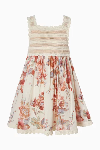 Awaken Dress in Cotton Blend