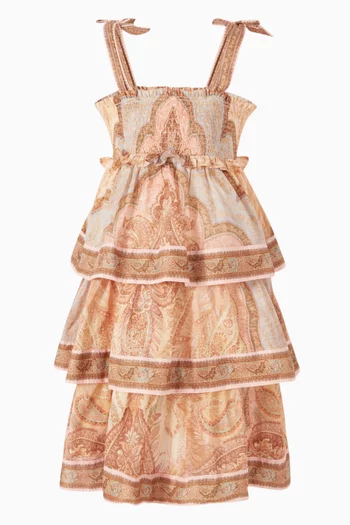 Awaken Tiered Dress in Cotton