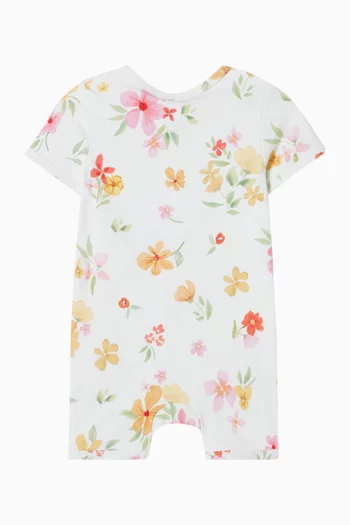 Grow Wild Printed Romper in Cotton