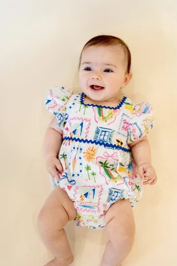 Summer Vacay Romper in Cotton