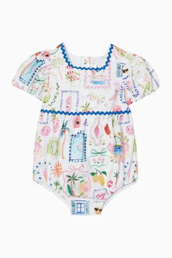 Summer Vacay Romper in Cotton