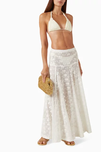 تنورة إيفي للارتداء فوق ملابس السباحة