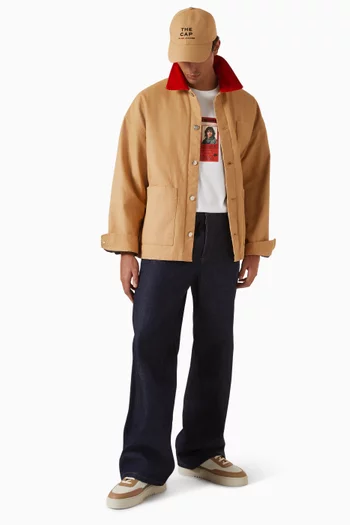 تي شيرت بطبعة قطن ايه.بيه.سي. × مارك جاكوبس