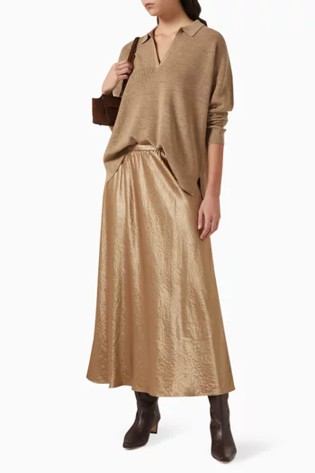 V-neck Sweater in Merino Wool