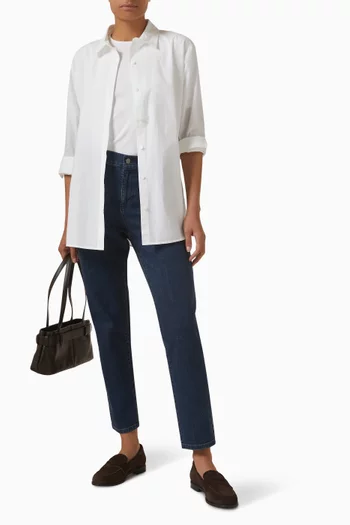 Classic Shirt in Cotton Poplin