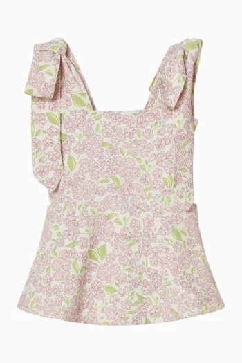 لباس سباحة بنقشة زهور بالكامل لولا 