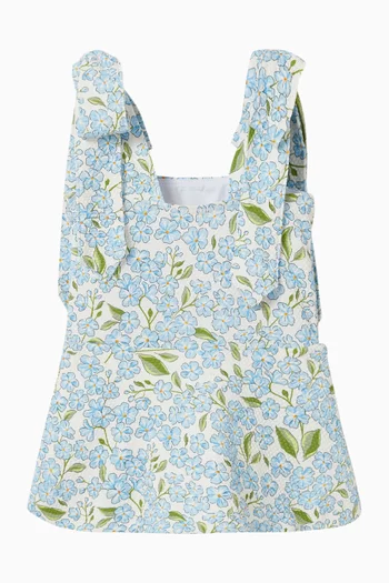 لباس سباحة بنقشة زهور بالكامل لولا