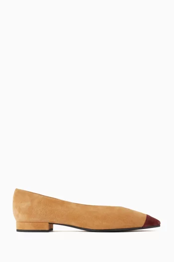 Rebecca Ballet Flats in Suede