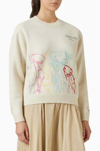 سترة صوف كينزو × فوتورا 2000‏