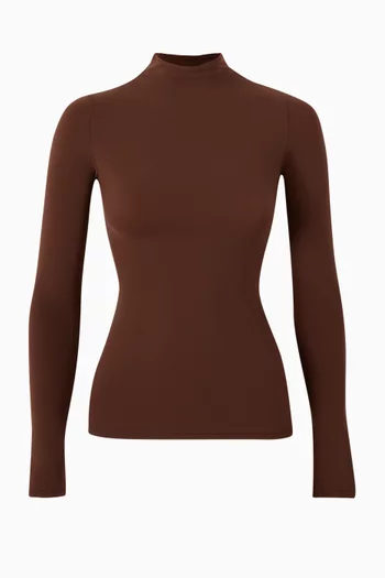 Fits Everybody Turtleneck Top