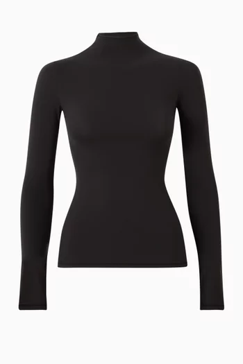 Fits Everybody Turtleneck Top