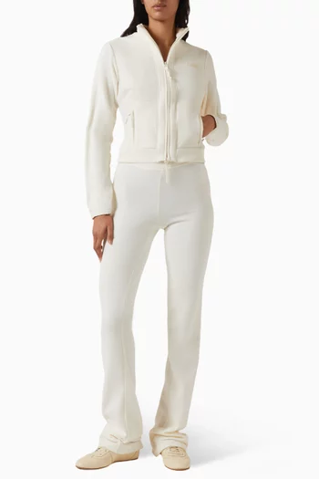 جاكيت لاونج بقصة ضيقة صوف