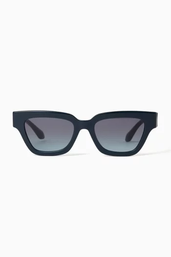 Cat-eye Sunglasses in Acetate