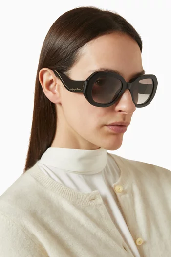 Square Sunglasses in Acetate