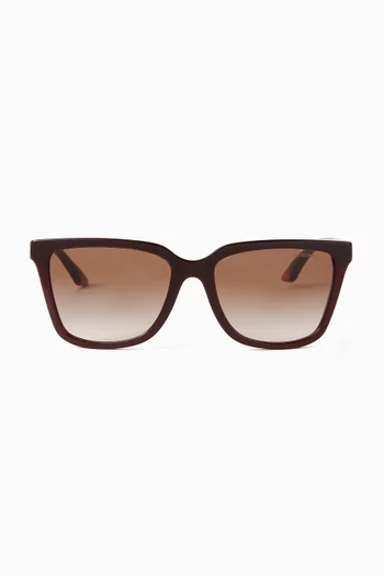 D-frame Sunglasses in Acetate