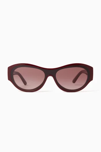 Rectangle Sunglasses in Acetate