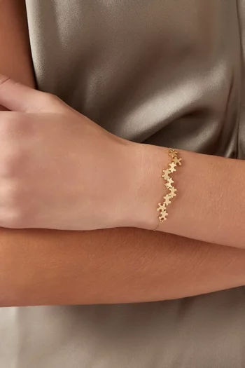 Geometric Necklace in 18kt Gold