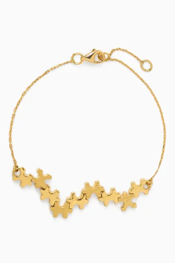 Geometric Necklace in 18kt Gold