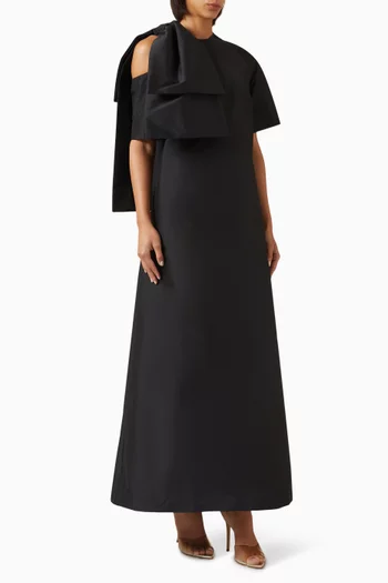 Winona Maxi Dress in Taffeta