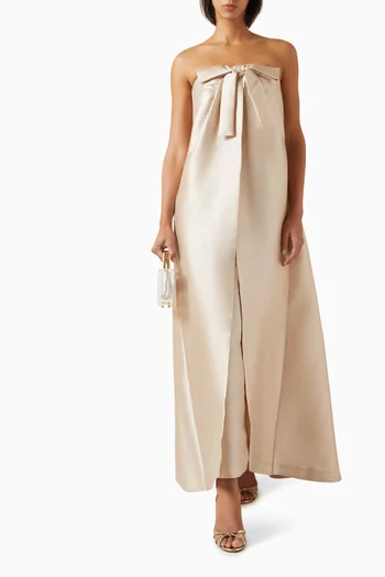 فستان جاكيس بعقدة