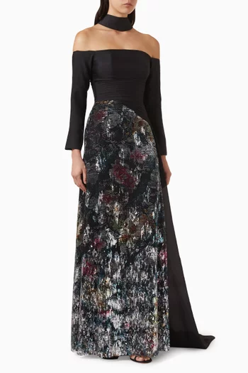 Sly Embellished Gown