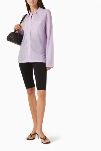 قميص شو تايم منسوج من كشمير