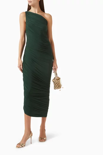 فستان سهرة ديانا بكتف مكشوف