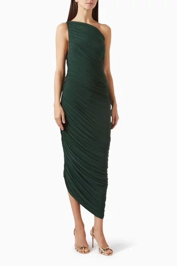 فستان سهرة ديانا بكتف مكشوف