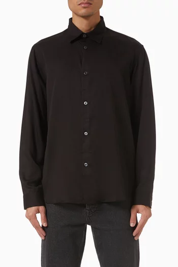 قميص فضفاض ستان