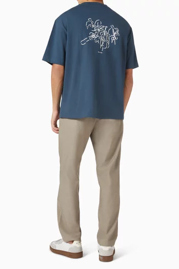 Graphic-print T-shirt in Organic-cotton