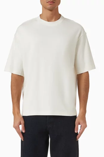 O-neck T-shirt in Cotton