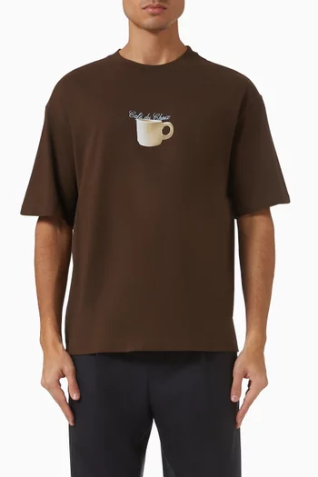 Printed T-shirt in Organic Cotton