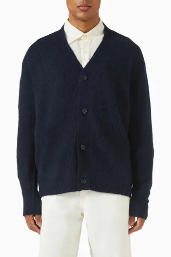 Relaxed Cardigan in Alpaca Wool-blend