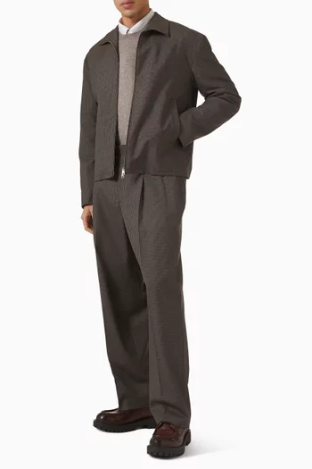 قميص بنمط جاكيت أنرهاجن صوف