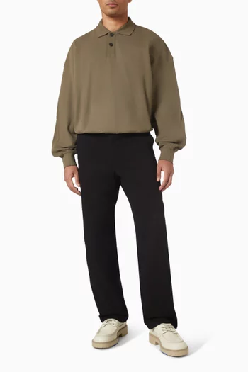 Anrarchel Relaxed Fit Polo Shirt in Cotton